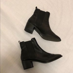 ASOS black booties!